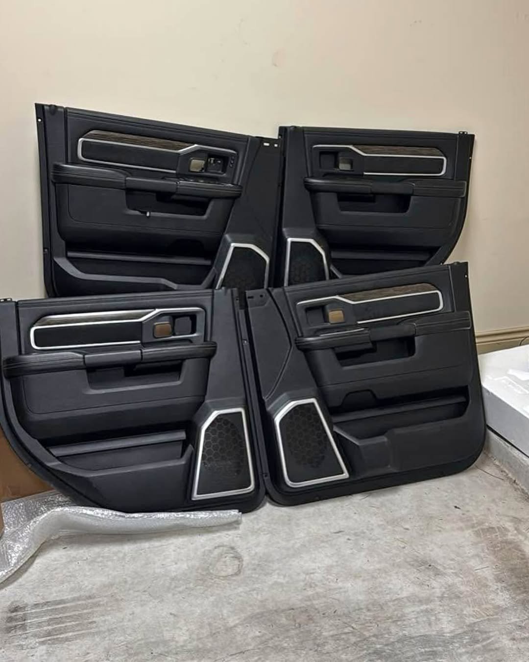 2009-2018 Ram Laramie black door panels