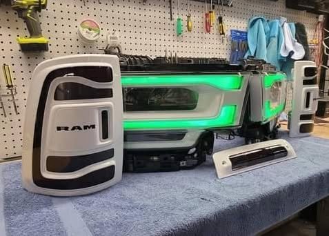 head and taillights for the 2019-2024 Dodge Ram 2500 and 3500 - Image 4