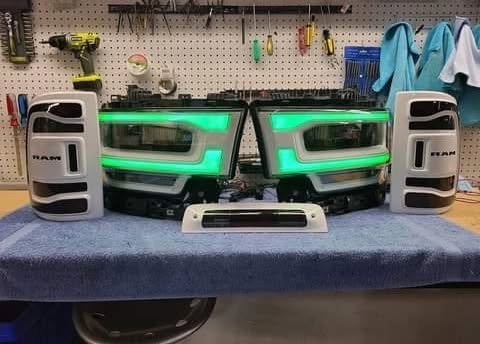 head and taillights for the 2019-2024 Dodge Ram 2500 and 3500 - Image 7
