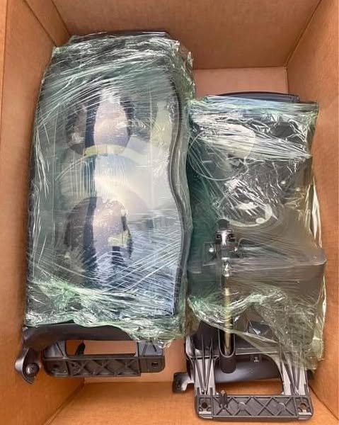 2002-05 ram 1500 2500 3500 Smoke Lens Headlights - Image 2
