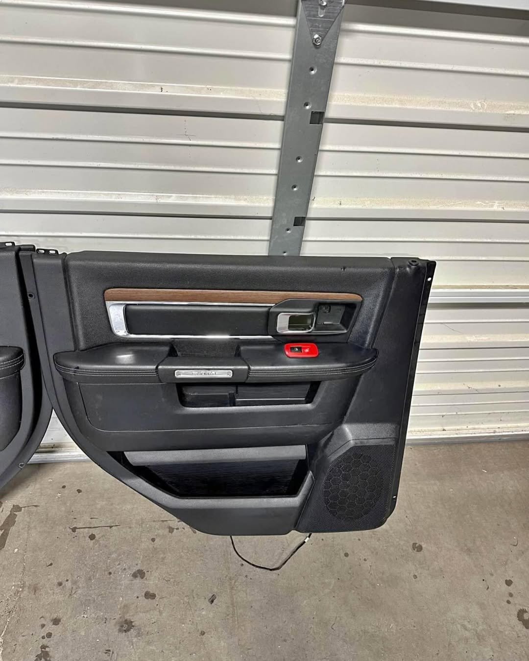 Dodge Ram 1500 2500 black Laramie crew cab door panels - Image 2