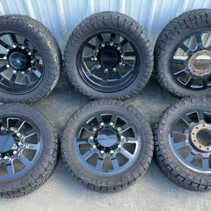 Ram 4500 5500 10×225 Direct Bolt On 24” Wheels 37” Nittos