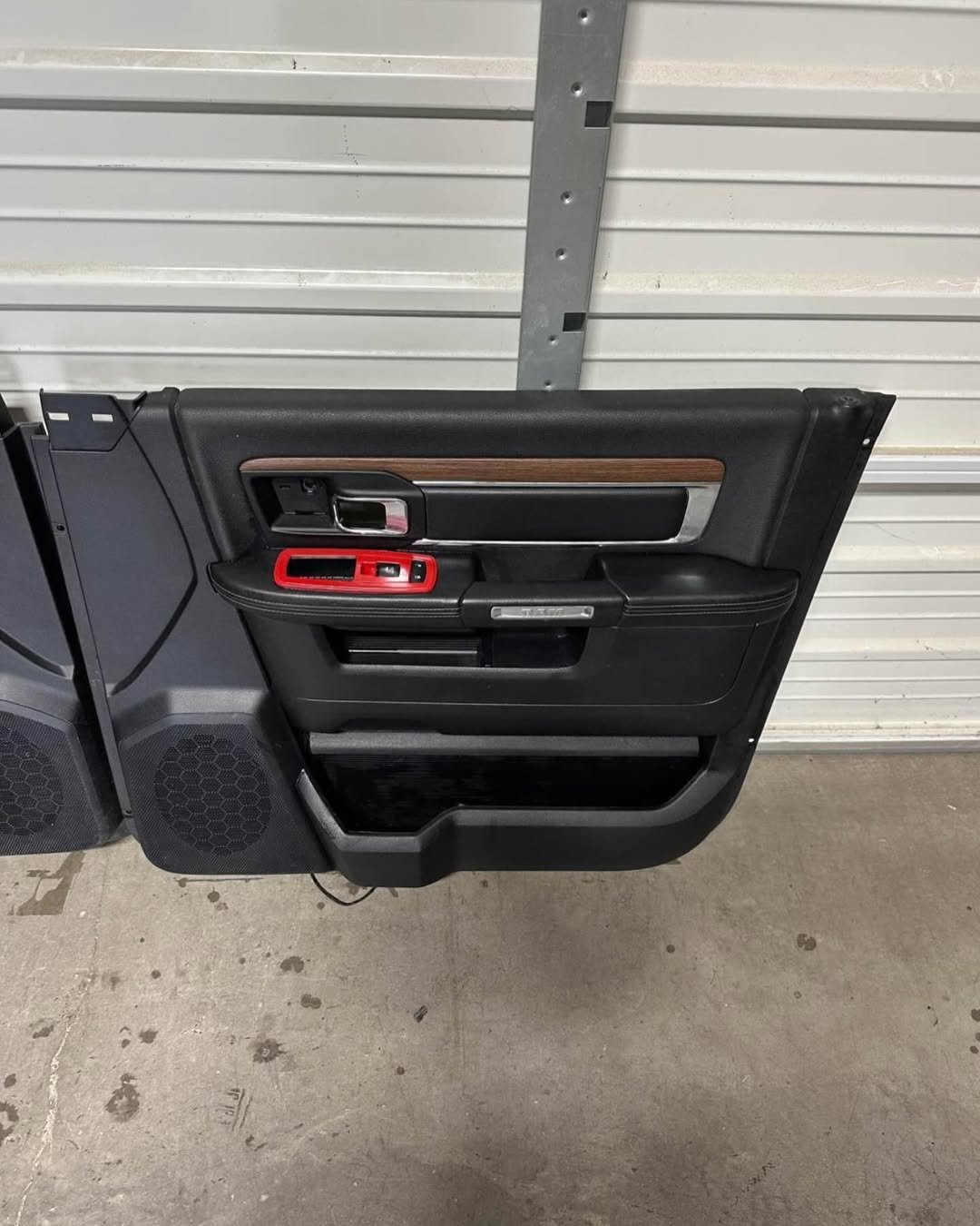 Dodge Ram 1500 2500 black Laramie crew cab door panels - Image 6