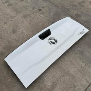 2019-2024 Ram 2500 3500 Factory Tailgate Bright White Camera Hole